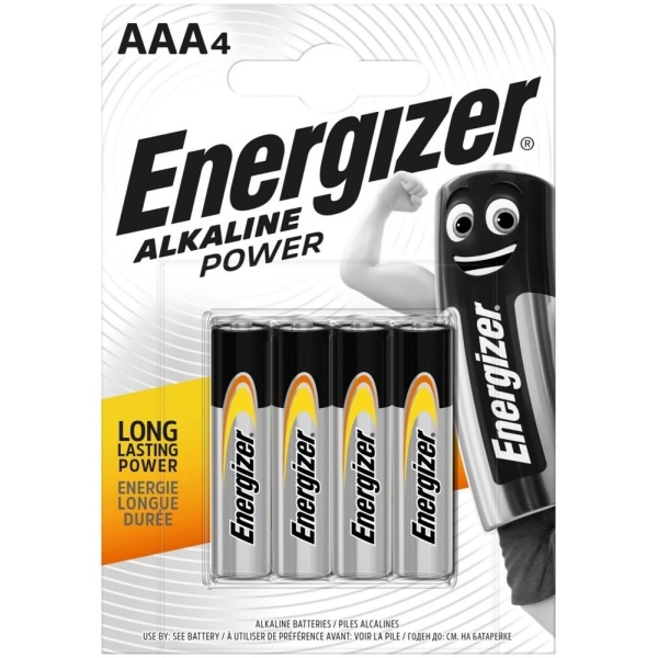 Set 4 Baterii Energizer Alcaline Power R03/AAA 32007726